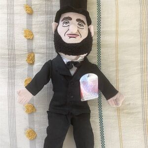 Abraham Lincoln Plush Toy new with tags